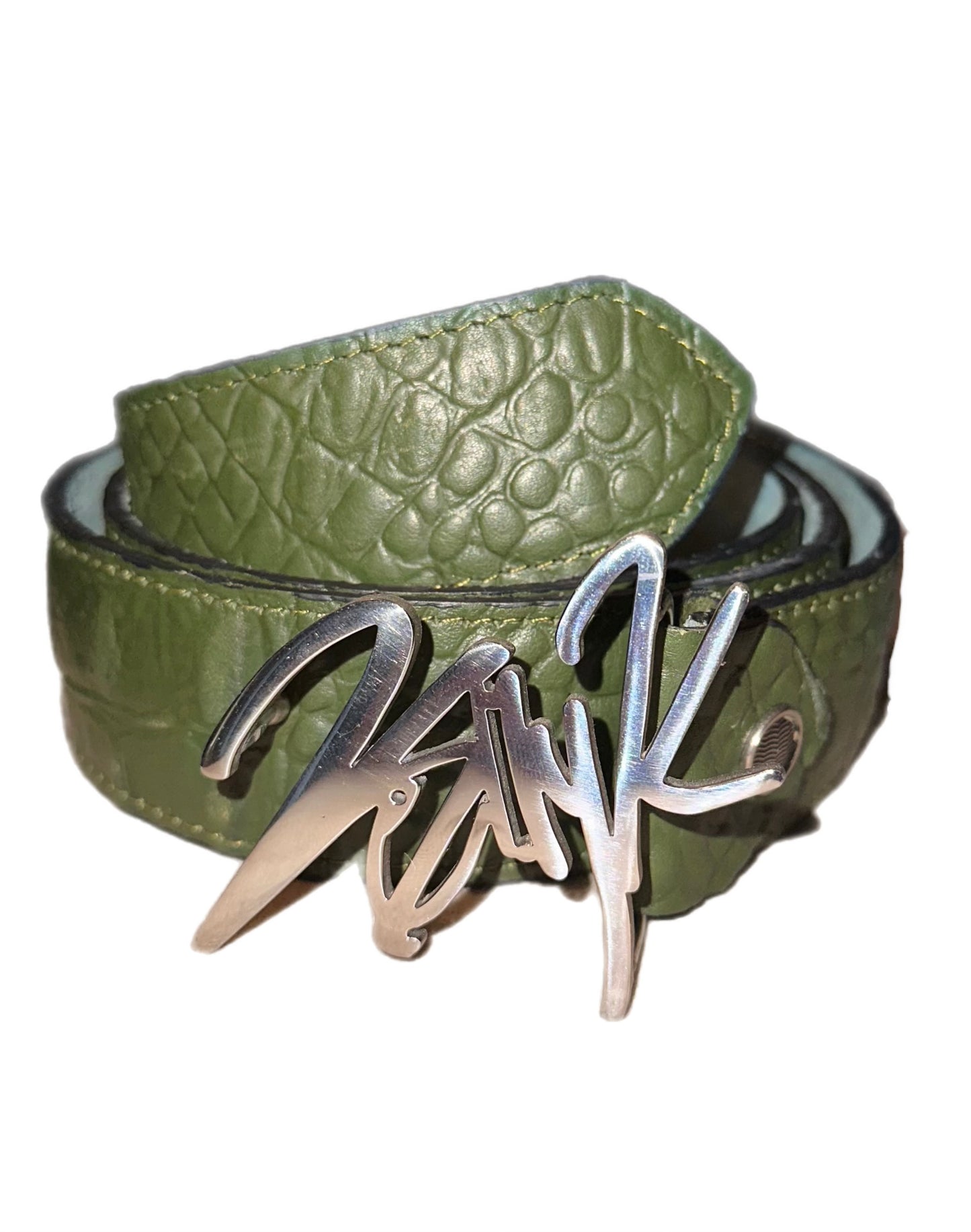 KELLYK ALLIGATOR SKIN BELT